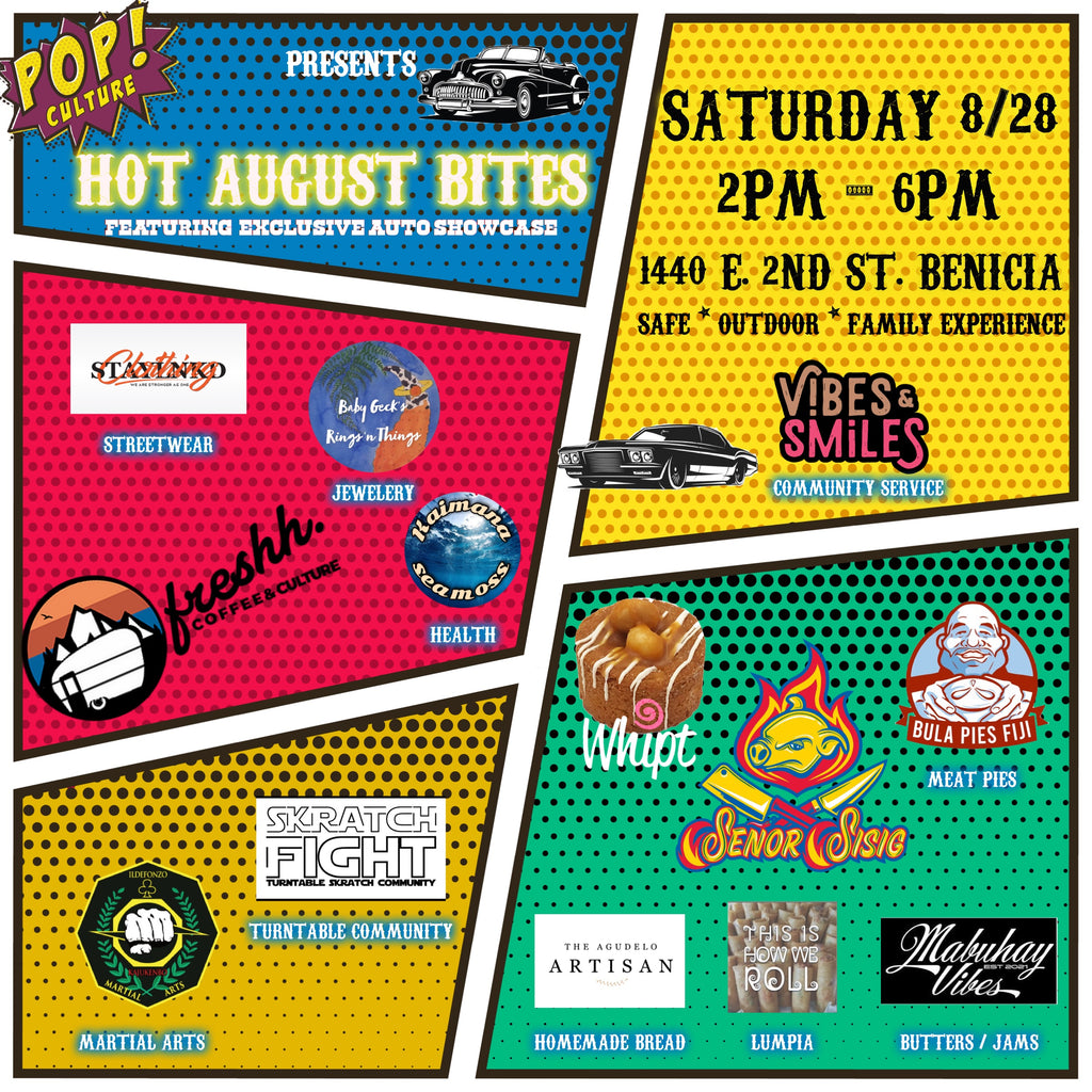 SAT 8/28 - Pop!Culture Pop Up