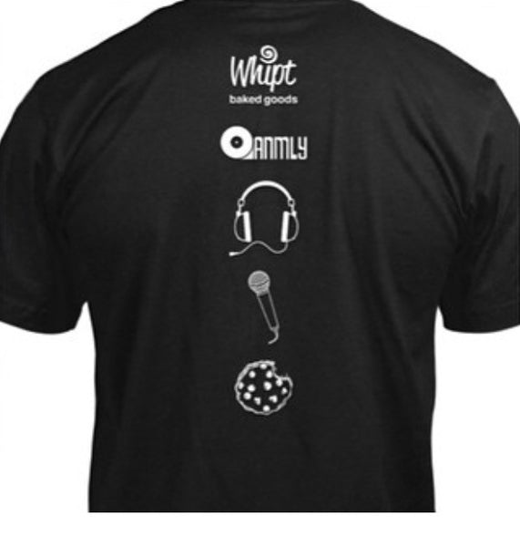TShirt "Beats Rhymes & Cookies" Whipt Cookies