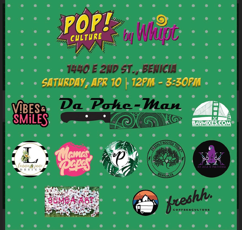 Pop Culture Event this Saturday, April 10th!