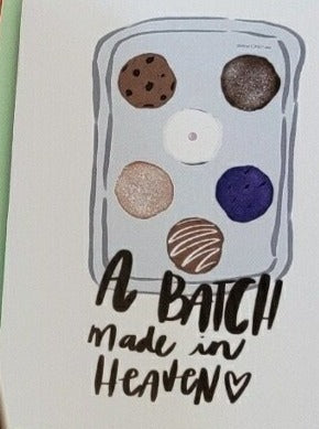 V-Day Gift Box of 1/2 Dozen Assorted Cookiecakes - Be Mine