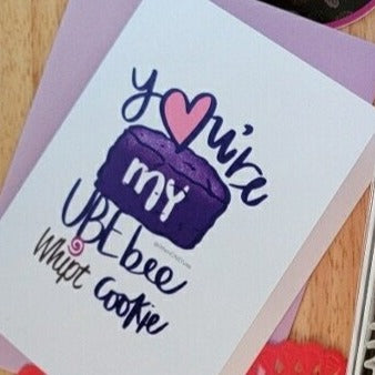 Vee Day Gift Box of 1/2 Dozen Assorted Cookiecakes - You’re My Ubebee