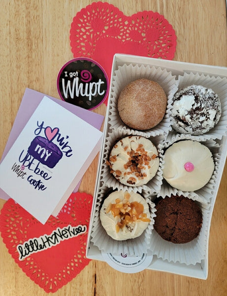 Vee Day Gift Box of 1/2 Dozen Assorted Cookiecakes - You’re My Ubebee